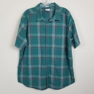 COLUMBIA Short Sleeve Shirt Size XL Regular Fit